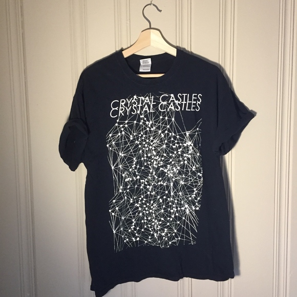 Vintage Original Crystal Castles Tshirt 